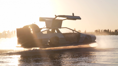 delorean hovercraft